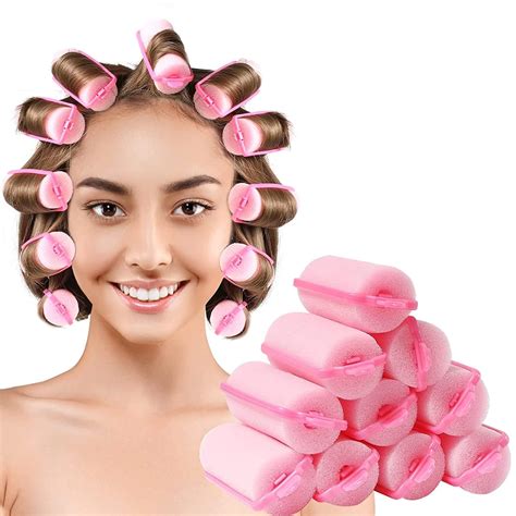 pink sponge hair curlers|pink sponge rollers.